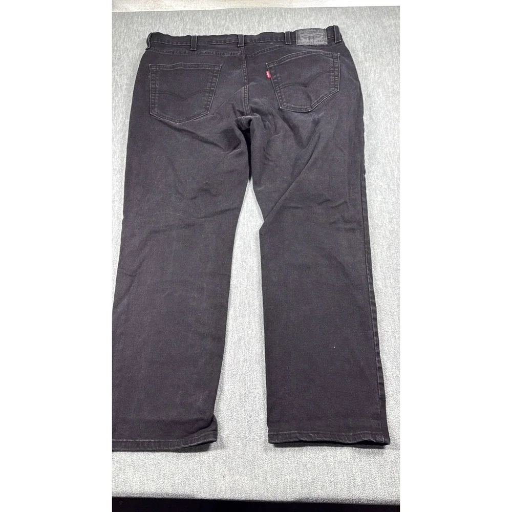 Levi's Jeans Mens 38X30 Black 541 Athletic Taper Fit Stretch Denim Pants Classic